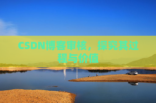 CSDN博客审核,探究其过程与价值